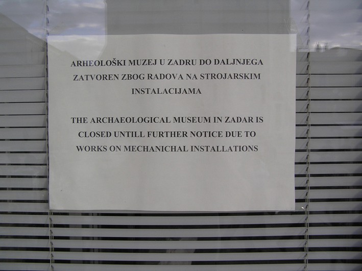 Zara museo archeologico
